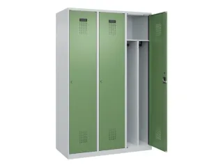 locker voor scheiding van kleding,HxBxD 1850x1200x500mm,3vak - 1