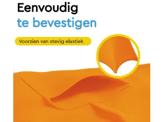 Tafelrok BRASQ voor statafel 80cm oranje - 5
