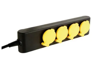 4-voudige Stekkerdoos Ip44 - 1