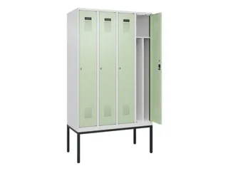locker voor scheiding van kleding,HxBxD 2120x1200x500mm,4vak - 1