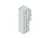 dubbeldekse locker,HxBxD 1850x500x500mm,2x2vak.,vak B 250mm