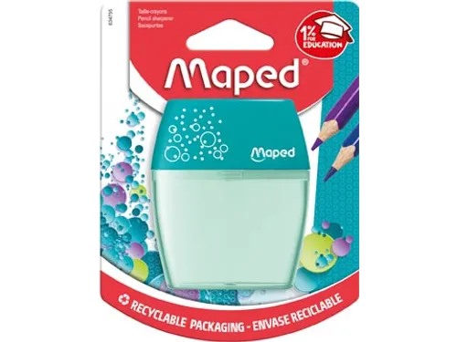 Potloodslijper Shaker 2-gaats, op blister