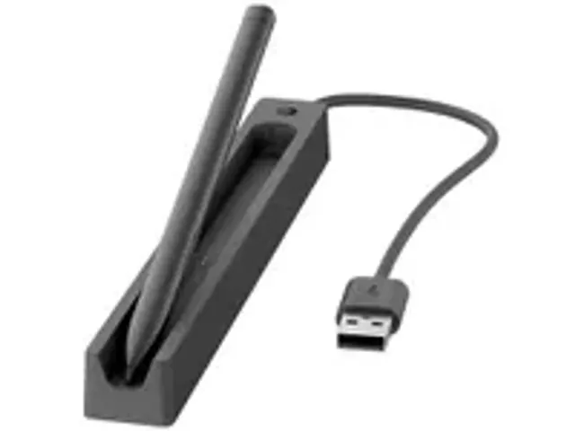 OUTLET HP Slim Rechargeable Pen oplader USB 15 cm Zwart