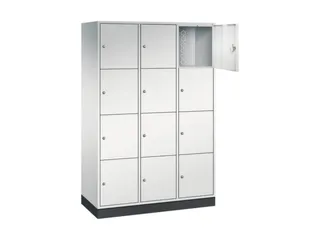 grootvolume-lockersysteem,RAL 7035,HxBxD 1950x1220x500mm,3x4vakken - 1