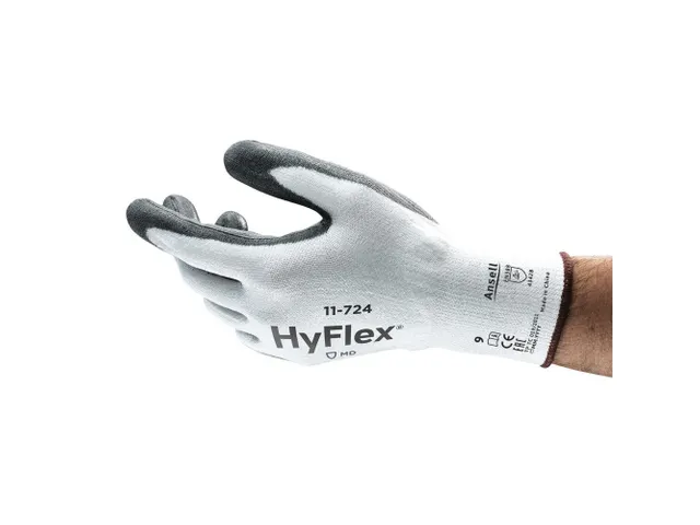 Ansell HyFlex 11-724 snijbestendige handschoenen, PU gecoat, maat 7, 1