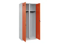 locker voor scheiding van kleding,HxBxD 1850x800x500mm,2vak