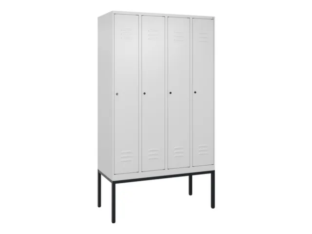 locker voor scheiding van kleding,HxBxD 2120x1200x500mm,4vak