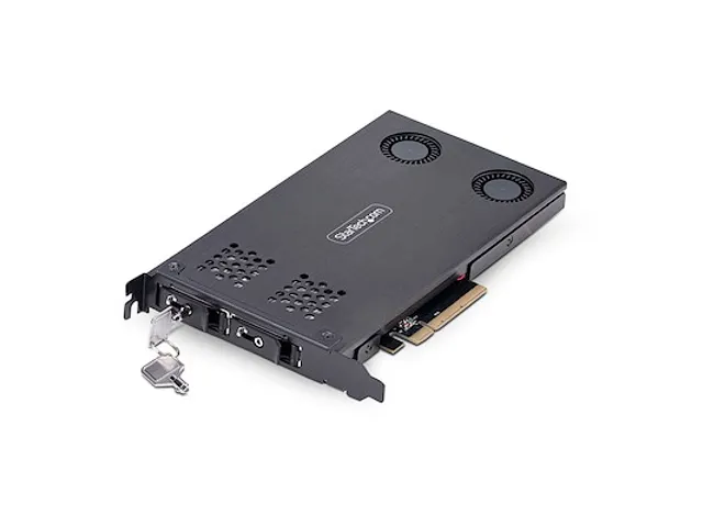 Dual-Bay m.2 NVMe SSD naar PCIe X8