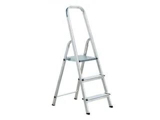 aluminium beugelladder eenzijdig 3treden stand H 0 565m aluminium - 2