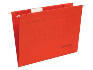 Hangmap Euroflex A6527-422 Verticaal A4 V-bodem rood - 1