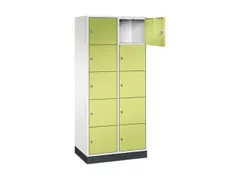 grootvolume-lockersysteem,HxBxD 1950x820x500mm,2x5vakken,cil.-slot