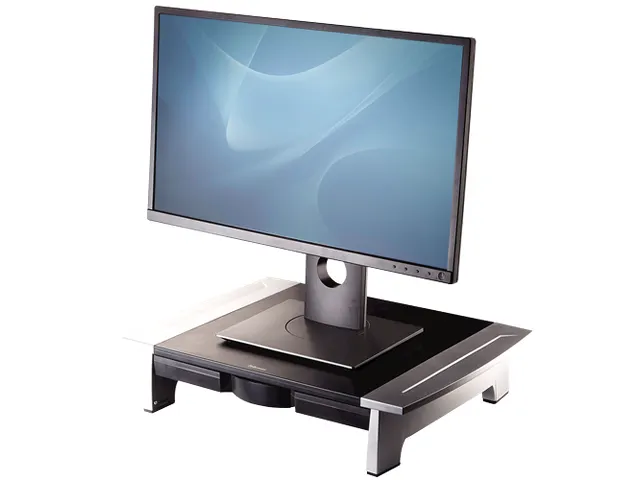 Werkstation Fellowes Office Suites riser klein zwart/grijs