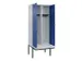 locker met bank,voor scheiding van kleding,HxBxD 2120x800x815mm,2vak