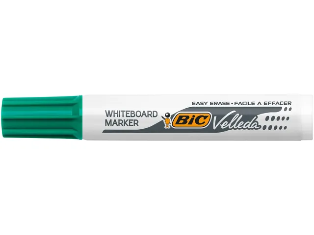Whiteboardmarker Bic Velleda 1711 rond large groen