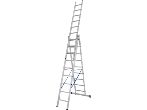 multifunctionele telescoopladder,3x9,sporten,balk L 2,6-6,05m