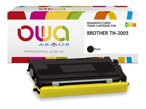 Toner OWA alternatief tbv Brother TN-2005 zwart jumbo