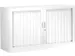 Roldeurkast, hoogte 69,5 cm, wit