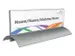 Tafelnaambord Europel 2 61x210mm acryl aluminium