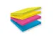 Memoblok Post-it 20148BYPG Super Sticky smart 76x76mm Rio Assorti