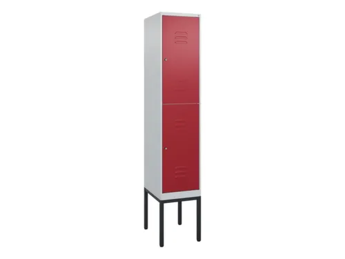 dubbeldekse locker,HxBxD 2120x400x500mm,1x2vak.,vak B 400mm