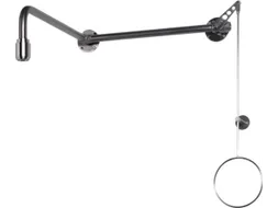 plensdouche,m. debietmeter,50l/min,aansluiting 3/4 inch binnen,RVS