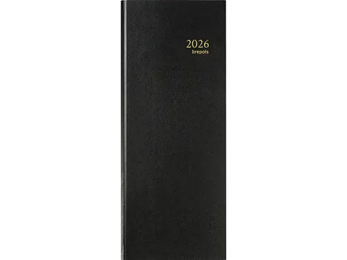 Agenda 2027 Brepols Saturnus Lima 1dag/1pagina zwart