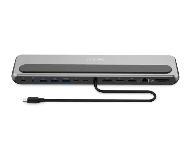 DIGITUS USB-C 8K-dockingstation 12 poorten