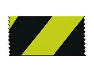 Sjorbandsysteem Band L 3.7M Behuizing Chroom Bandkleur Geel/zwart - 2