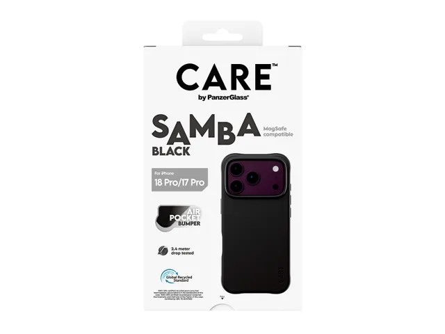 PanzerGlass CARE by Samba Case Black w. MagSafe iPhone 18 Pro |