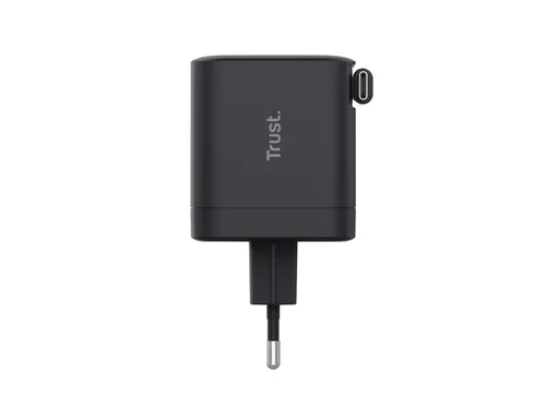 Trust Maxo Intrekbare USB-C-PD-oplader van 65W Zwart