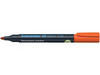 marker Schneider Maxx 130 permanent ronde punt oranje