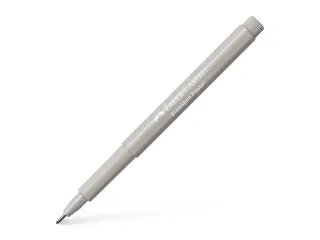 Fineliner Faber-Castell Broadpen Pastel 0.8mm grijs - 1