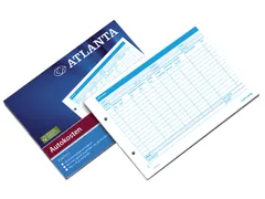 Autokostenboek Djois Atlanta A5 wit