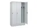 locker voor scheiding van kleding,HxBxD 1950x1200x500mm,3vak