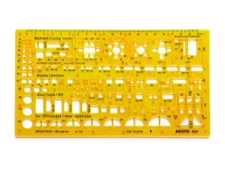Architect-combisjabloon Aristo 1 : 100
