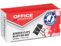 Office Products Foldbackclip 32mm Zwart 12 stuks