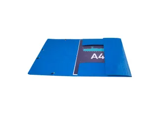Elastomap Met 3 Kleppen In Gelamineerd Glanskarton A4 Assorti - 19