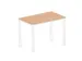In hoogte verstelbaar bureau,HxBxD 720-840x1000x600mm,NE-esdoorn