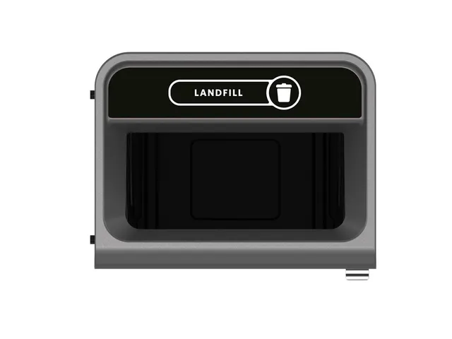 Configure Recyclingstation Landfill EN 125 Liter Antraciet Zwart
