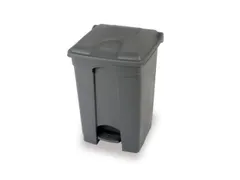 Afvalbak 70 liter HxbxD 673x412x495mm PP grijs