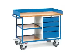 Werkplaatswagens Met Werkblad 2437 400kg 1120x650mm Ral5007