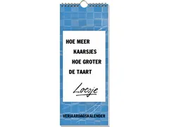 Verjaardagskalender Loesje 6 32x13cm