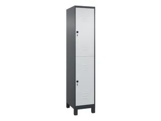 dubbeldekse locker,HxBxD 1950x400x500mm,1x2vak.,vak B 400mm - 1