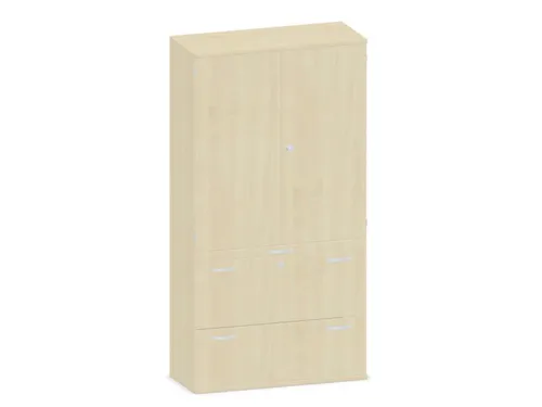 Kantoorkast 1920x1000x430mm Decor Romp Esdoorn Decor Front Esdoorn