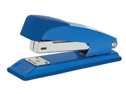 Nietmachine metaal voor nietjes nr. 24/6, 26/6 30 vel 50mm blauw