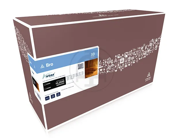 AS52005 ASTAR BROTHER TN2000 HL toner zwart 2 stuks
