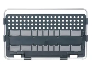 gereedschapshouder,borstelhouder,18rubberen lussen,HxBxD 285x440x50mm - 1