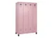locker voor scheiding van kleding,HxBxD 1950x1200x500mm,4vak
