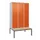 Dubbeldekse dekenkist,HxBxD 2120x1200x815mm,3x2vak.,vak B 400mm