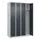 locker voor scheiding van kleding,HxBxD 1850x1200x500mm,4vak